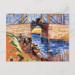 Vincent Van Gogh - Langloisbron i Arles Vykort
