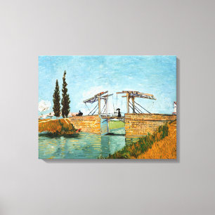 Vincent van Gogh - Langloisbron vid Arles #3 Canvastryck