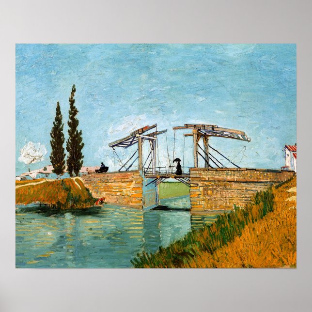 Vincent van Gogh - Langloisbron vid Arles #3 Poster (Framsidan)