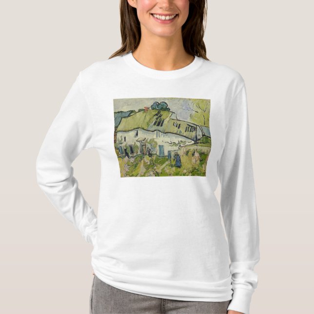 Vincent Van Gogh | lantgården i sommaren, 1890 T-shirt (Framsida)