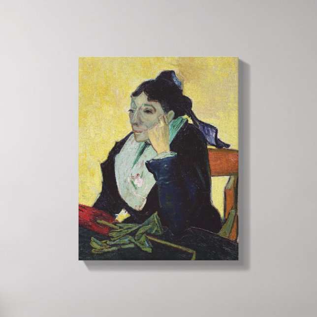 Vincent van Gogh | L'Arlesienne 1888 Canvastryck (Framsida)