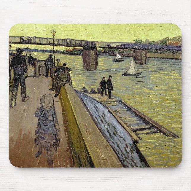 Vincent Van Gogh | Le Pont de Trinquetaille Arles Musmatta (Framsidan)