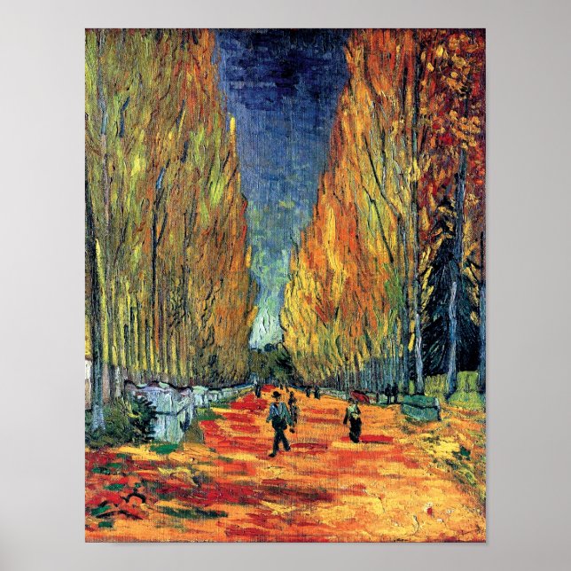 Vincent Van Gogh - Les Alyscamps Poster (Framsidan)