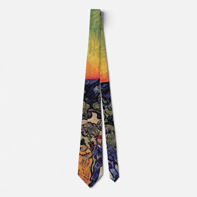 Vincent Van Gogh - Liggande med lite fin konst Slips (Framsida)