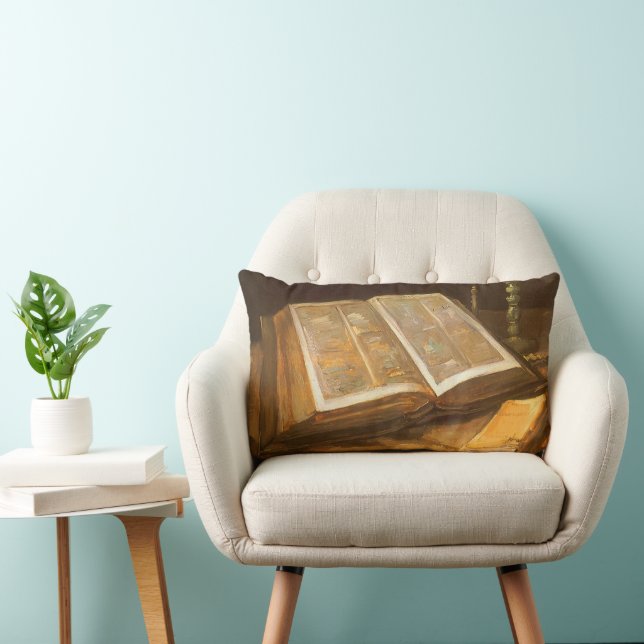 Vincent van Gogh - Liv med Bible Lumbarkudde (Stol)