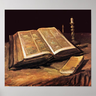 Vincent Van Gogh - Liv med Bible Poster