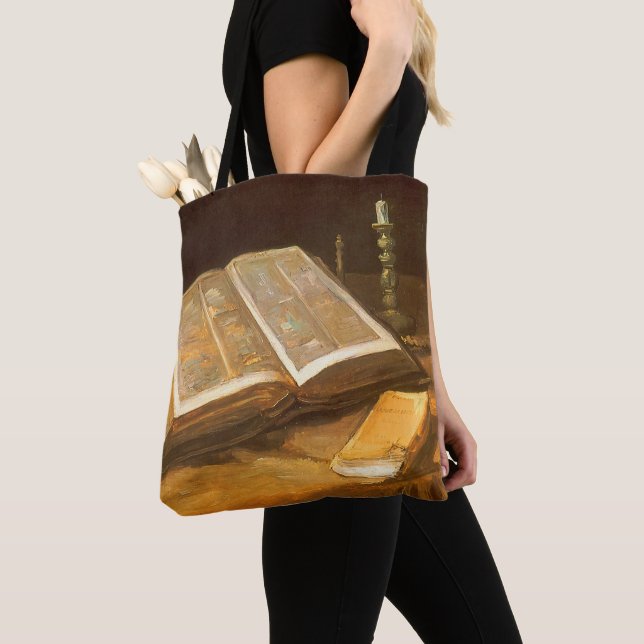 Vincent van Gogh - Liv med Bible Tygkasse (Närbild)