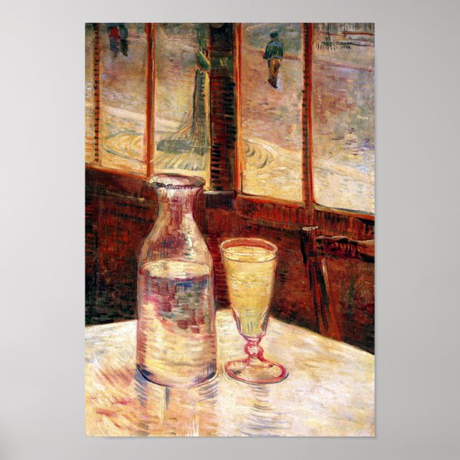 Vincent Van Gogh - Livet med Absinthe Poster (Framsidan)
