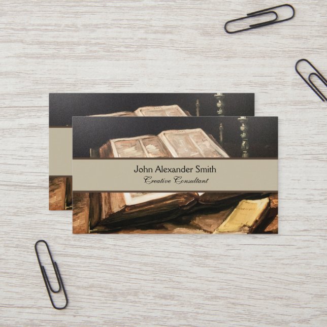 Vincent van Gogh: Livet med Bible Visitkort (Fram/Back In Situ)