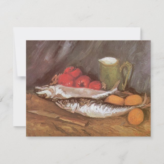 Vincent van Gogh - Mackerels, Lemons och Tomater (Framsida)