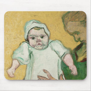 Vincent Van Gogh madam Roulin och henne bebis Musmatta