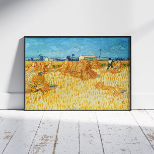 Vincent Van Gogh, Maj Harvest i Provence Fototryck