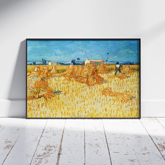 Vincent Van Gogh, Maj Harvest i Provence Poster (Skapare uppladdad)