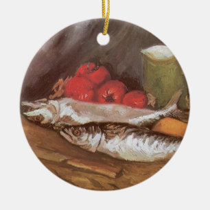 Vincent van Gogh - Makrill, citroner och tomater Julgransprydnad Keramik
