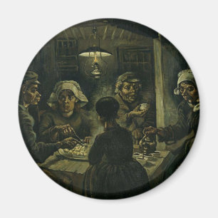 Vincent Van Gogh måla för potatisEaters. Konst Magnet