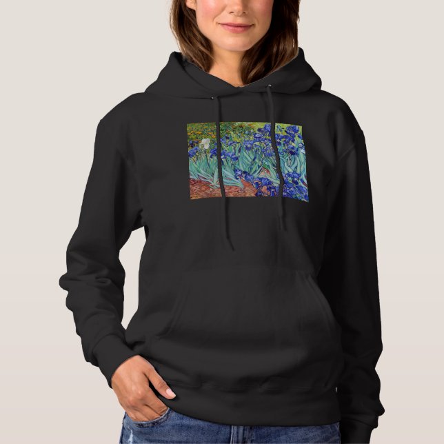 Vincent Van Gogh målar Irisar T Shirt (Framsida)