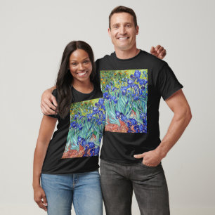 Vincent Van Gogh målar Irisar T Shirt