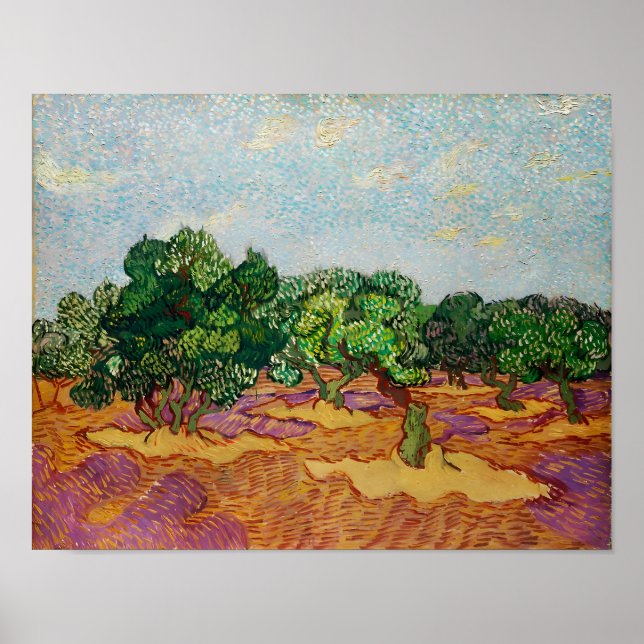 Vincent Van Gogh-målning Poster (Framsidan)