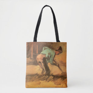 Vincent van Gogh - Man Stooping w Stick or Spade Tygkasse