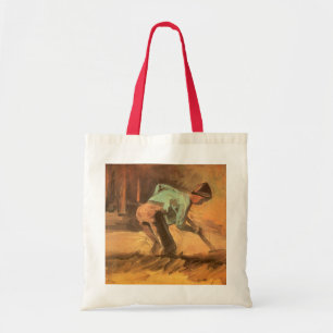 Vincent van Gogh - Man Stooping w Stick or Spade Tygkasse