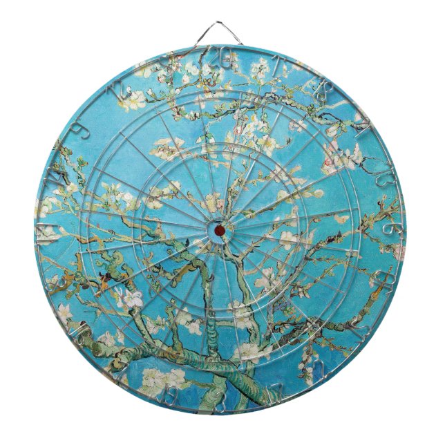 Vincent van Gogh - Mandelblom Darttavla (Framsidan)