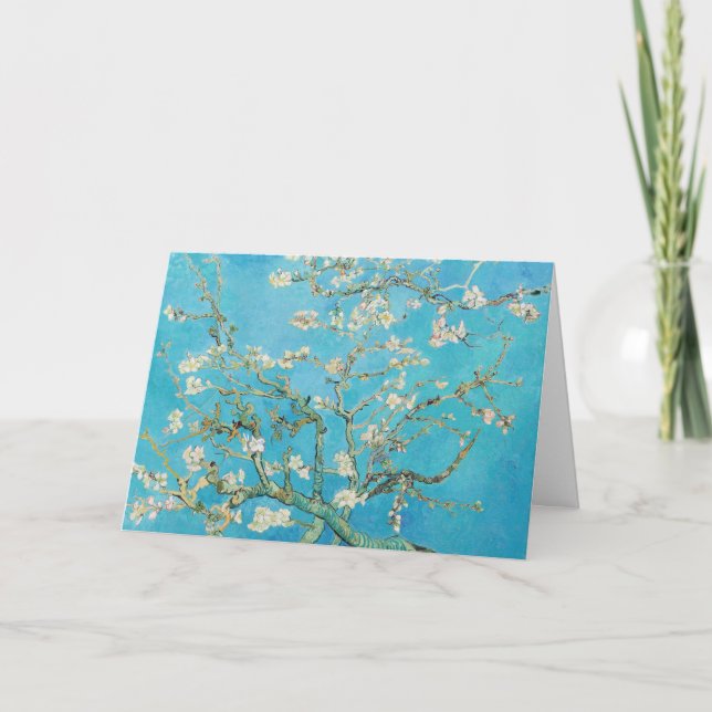 Vincent van Gogh - Mandelblom Kort (Framsida)