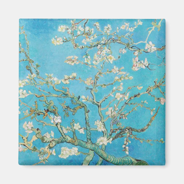 Vincent van Gogh - Mandelblom Magnet (Framsidan)
