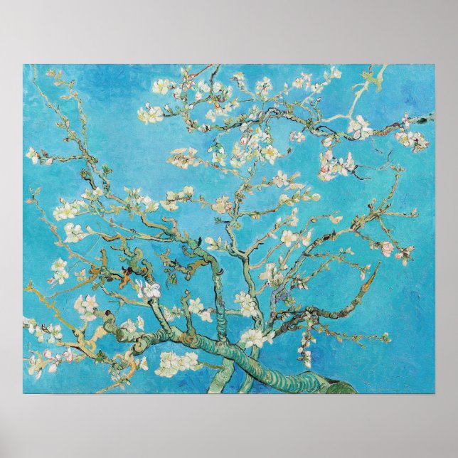 Vincent van Gogh - Mandelblom Poster (Framsidan)