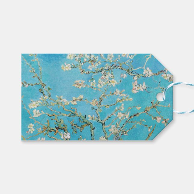 Vincent van Gogh - Mandelblom Presentetikett (Framsidan (Horisontell))