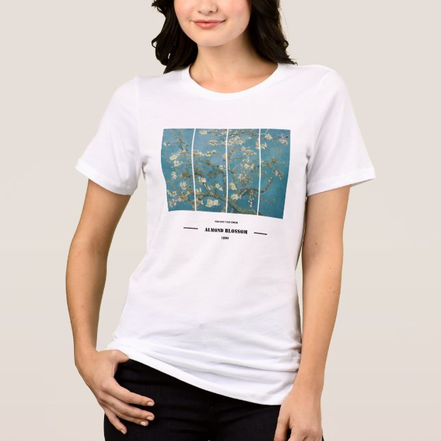 Vincent Van Gogh Mandelblom T-Shirt (Framsida)