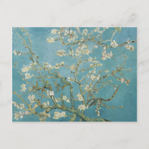 vincent van gogh, mandelblom vykort