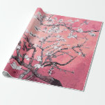 Vincent Van Gogh Mandelblommande Rosa Nyanser Presentpapper<br><div class="desc">“Ge present med konstnärlig touch,  slå in vackert.”</div>
