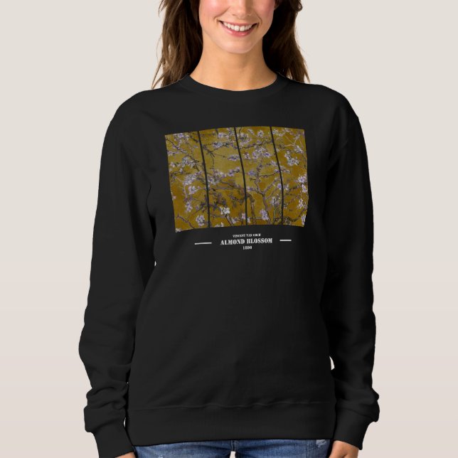 Vincent Van Gogh Mandelblomning  T Shirt (Framsida)