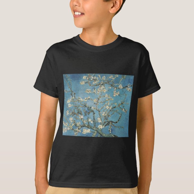 Vincent Van Gogh | mandelgrenar i blom, 1890 Tee (Framsida)