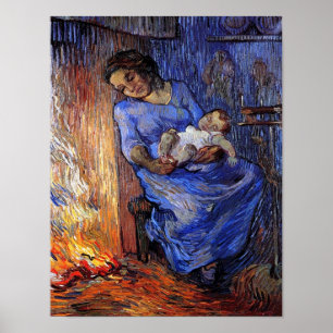 Vincent Van Gogh - Mannen är till sjöss Finkonst Poster