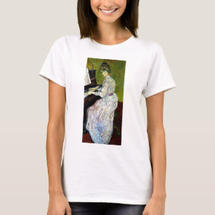 Vincent Van Gogh - Marguerite Gachet vid pianot Tee