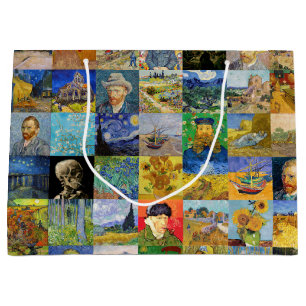 Vincent van Gogh - mästerverk Mosaic Patchwork