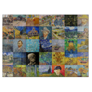 Vincent van Gogh - mästerverk Mosaic Patchwork