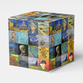 Vincent van Gogh - mästerverk Mosaic Patchwork T Presentaskar