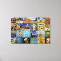 Vincent van Gogh - Mästerverk Mosaikpatchwork