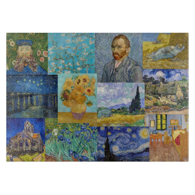 Vincent Van Gogh - mästerverk Patchwork (Framsidan)