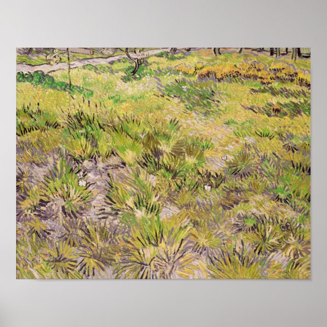 Vincent van Gogh | Meadow with Butterflies, 1890 Poster (Framsidan)