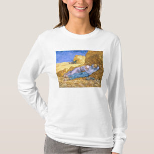 Vincent Van Gogh middag, siestaen, efter Millet Tee