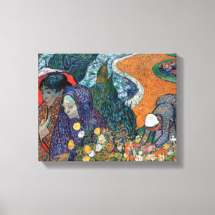 Vincent Van Gogh - Minne av trädgården i Etten Canvastryck