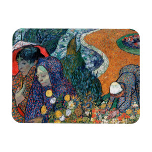 Vincent Van Gogh - Minne av trädgården i Etten Magnet