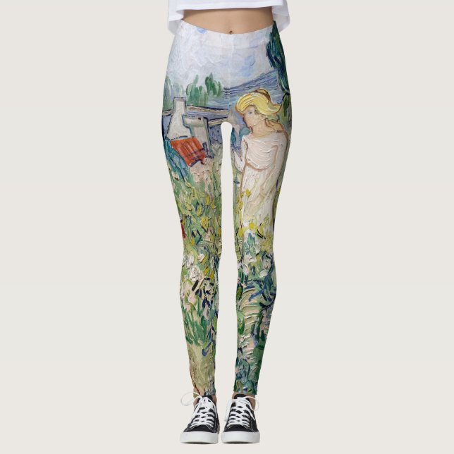 Vincent van Gogh - Miss Gachet i hennes Garden Leggings (Framsida)