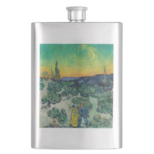 Vincent van Gogh - Moonlit Ligcape med par Fickplunta