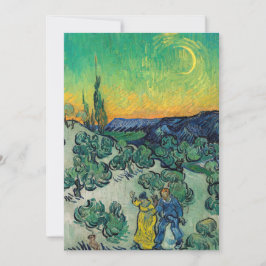 Vincent van Gogh - Moonlit Ligcape med par Tack Kort
