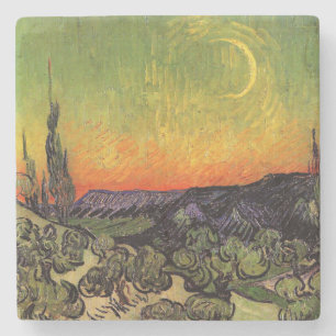 Vincent Van Gogh Moonlit liggande Stenunderlägg