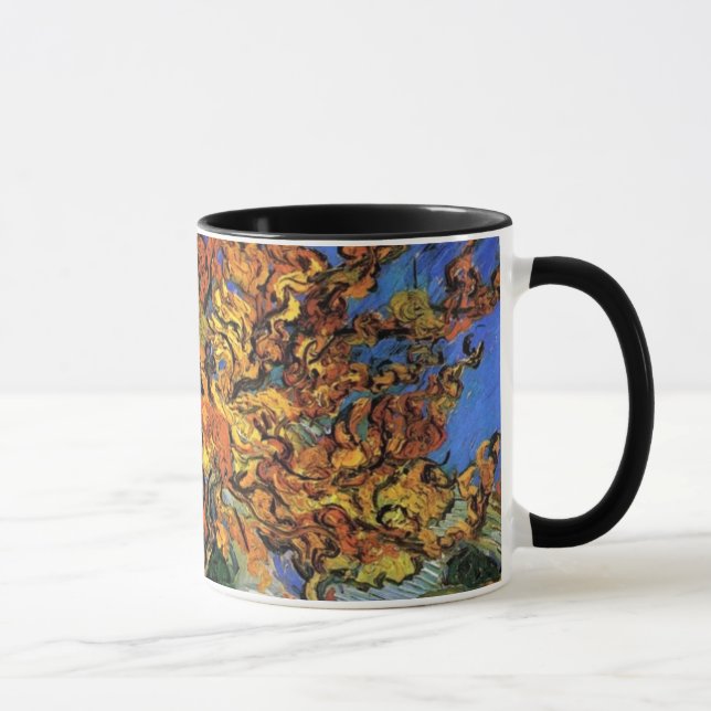 Vincent Van Gogh - Mörbärsträdet Konstverk Mugg (Höger)